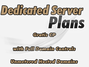 Popularly priced dedicated server hosting account